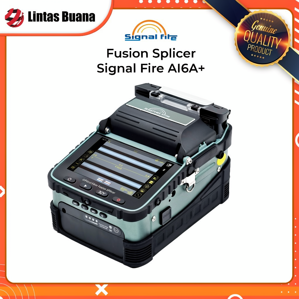 Splicer Signal Fire Ai6A+ Splicer Fiber Optic Fusion Ai6 A+ Built in OPM & VFL