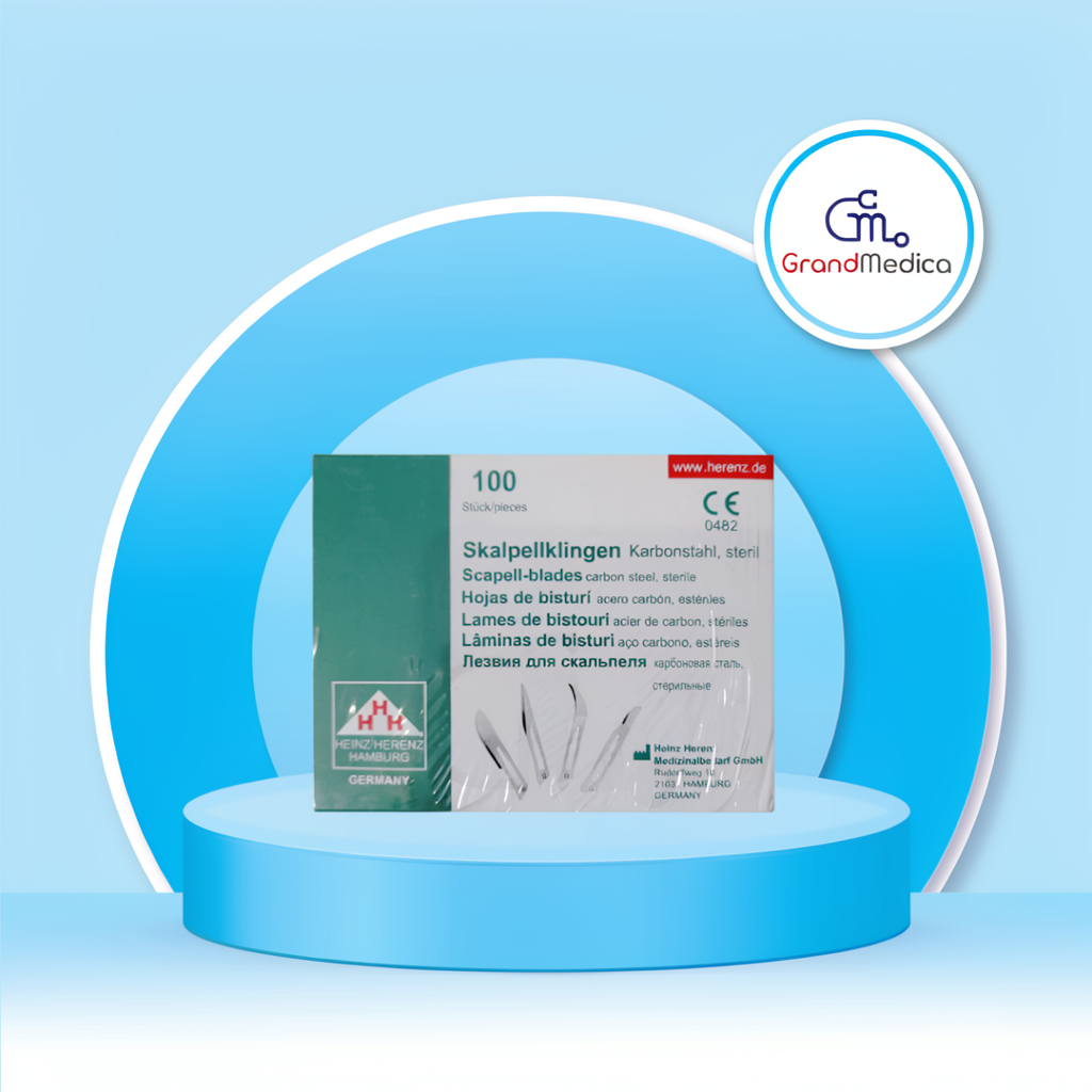 HERENZ - Bisturi Heinz Herenz Hamburg / Pengganti Merk BBraun Surgical Blade / Pisau Bedah Medis