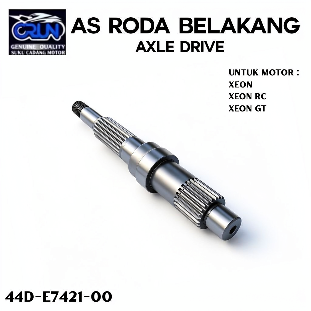 Crun As Roda As Gardan Axle Drive Yamaha XEON XEON RC XEON GT - 44DE742100