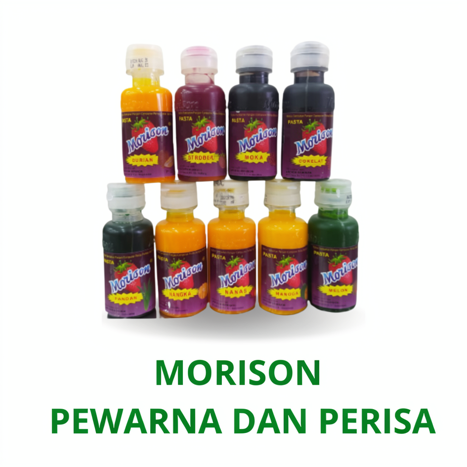 Pewarna Dan Perisa Makanan Morison  All Varian 50 ml