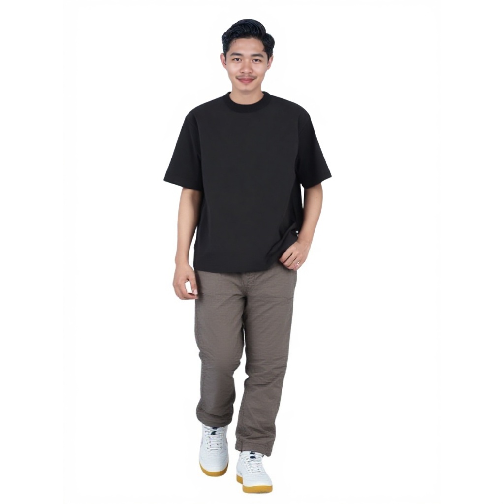 Celana Panjang Pria Duluth | Celana Kerja Pria Stretch Cotton Spandex| Celana Panjang Kerja Pria Abu
