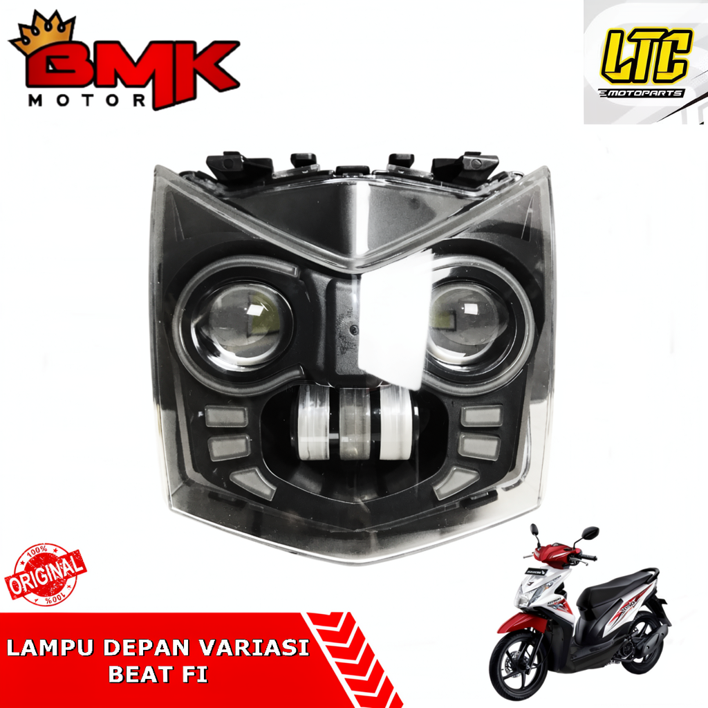 Ltc Lampu Depan Variasi Daymaker Beat Fi Esp K25 5652 Stater Kasar Halus 2013 2015 Projie Lamp