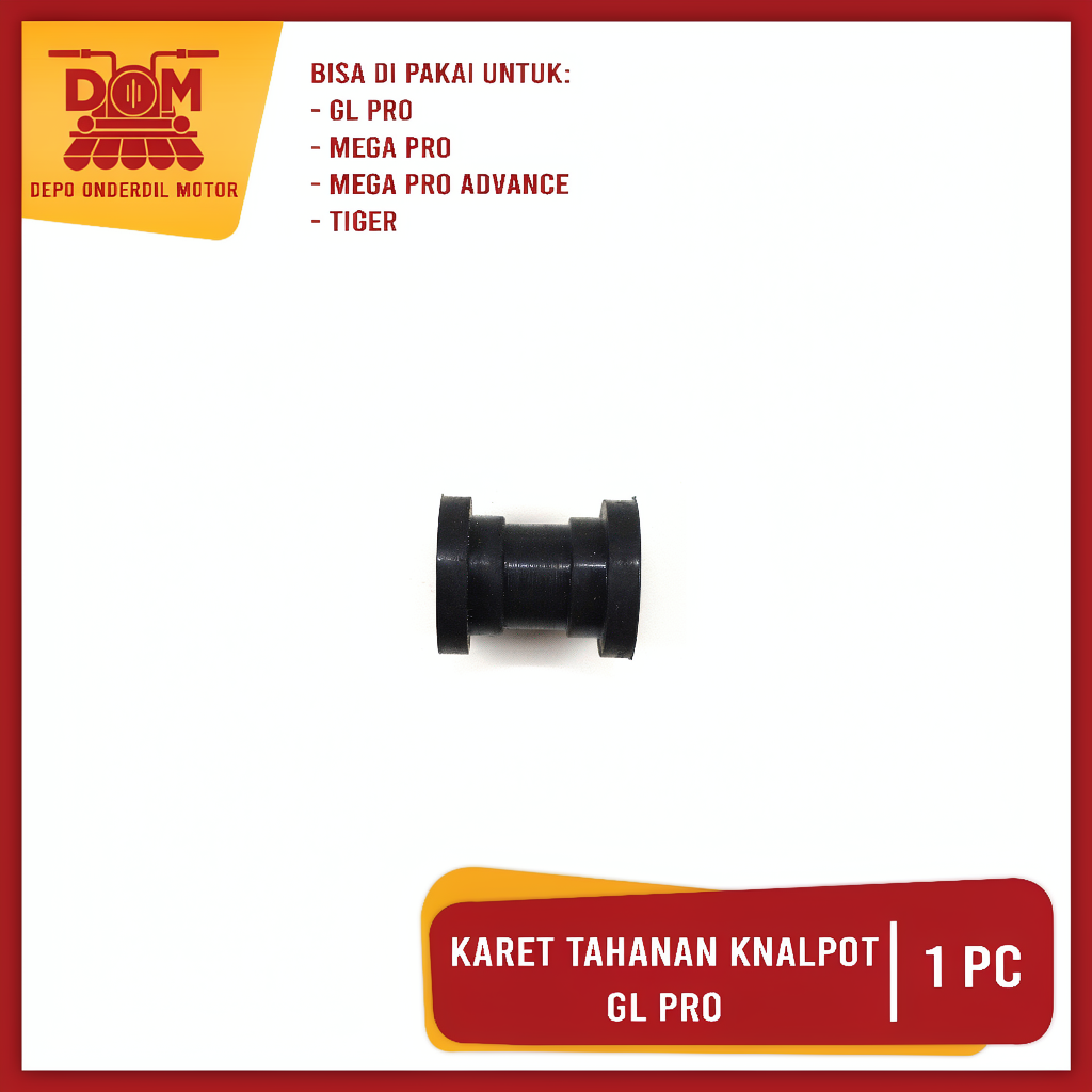 Karet Dudukan Knalpot GL PRO (PSP) Rubber Tahanan Footstep  Kenalpot Honda Mega Pro advance Tiger