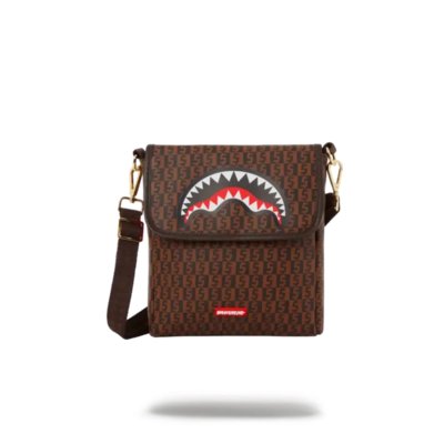 SPRAYGROUND CASHIN CHECKS SHOULDER BAG