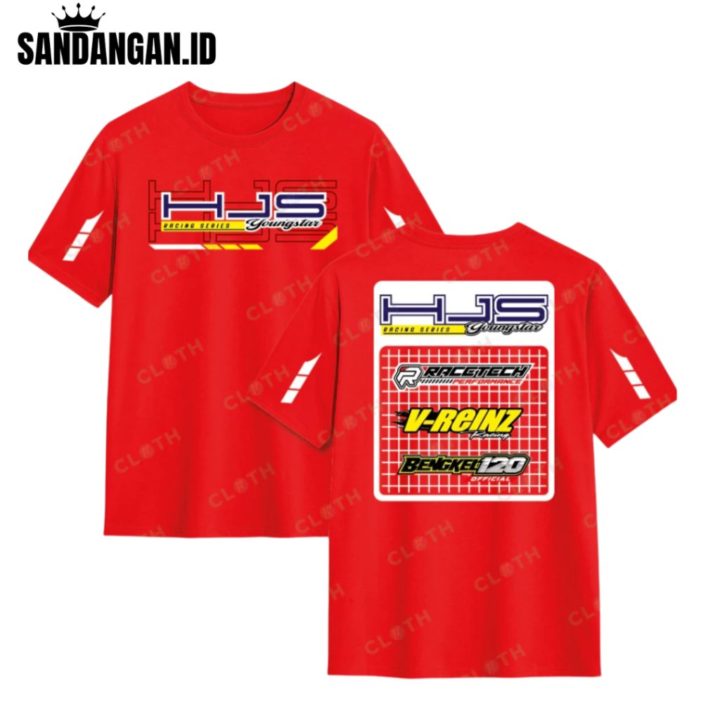 T-SHIRT KAOS HJS SUBUR JAYA YOUNGSTAR RACING TEAM ROAD RACE 2026 COMBED 24S
