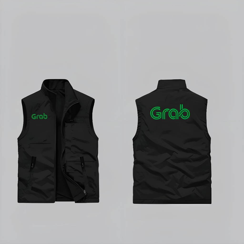 Rompi Outdoor Pria Ojol Draiver, Rompi Ojol Draiver Grab Ojol Online Waterproof