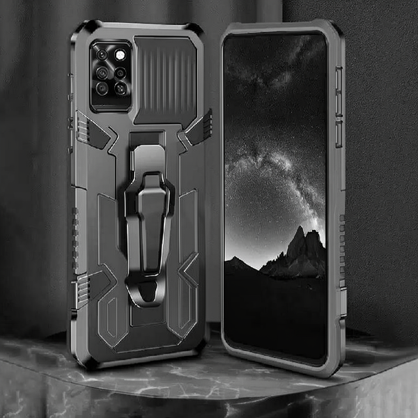 CASE HP INFINIX NOTE 10 - INFINIX NOTE 10 PRO CASING STANDING BACK KLIP HARDCASE ROBOT NEW COVER