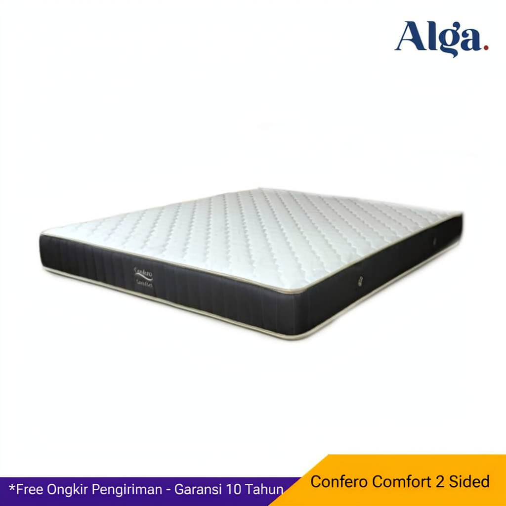 Alga Springbed Confero 2 Sided T. 24cm Ukuran 100x200 Hanya Kasur Saja