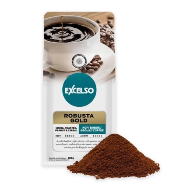

Excelso Robusta Gold Bubuk Kopi 200 gram