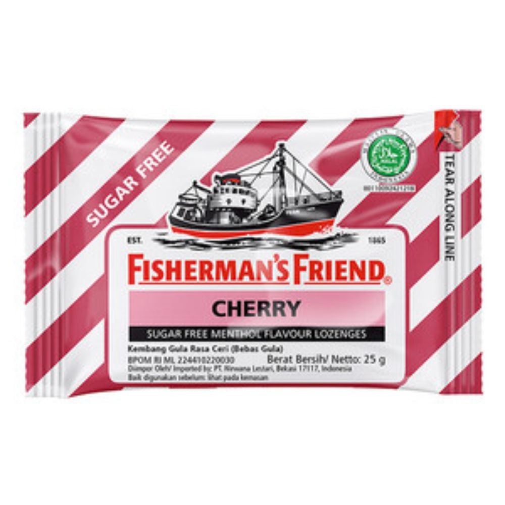 

Fishermans Candy Sugar Free Cherry 25 gram