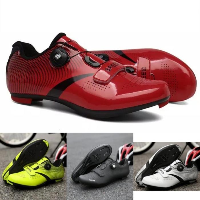 Speed Sepatu Cleat Sepeda Roadbike Road Bike Model Look Spd