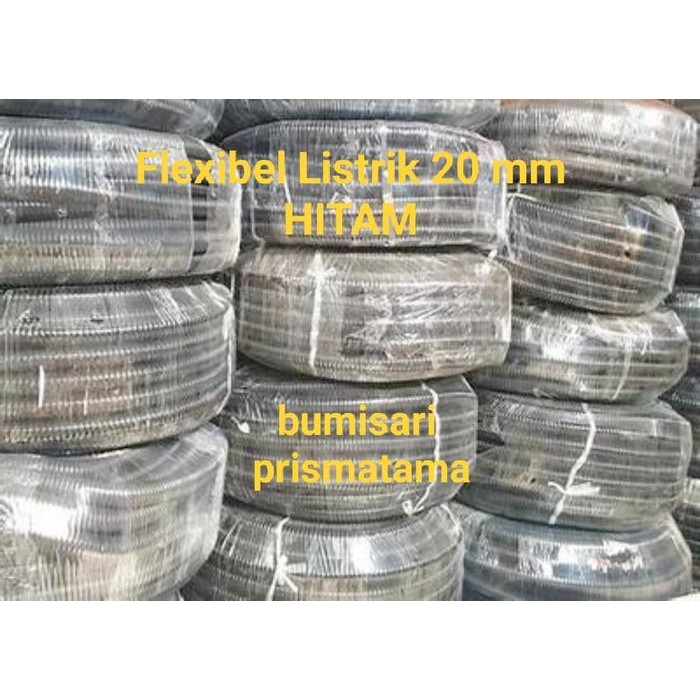 Flexibel Listrik 20 Mm/ Selang Pipa Listrik / Corugated Pipa Putih