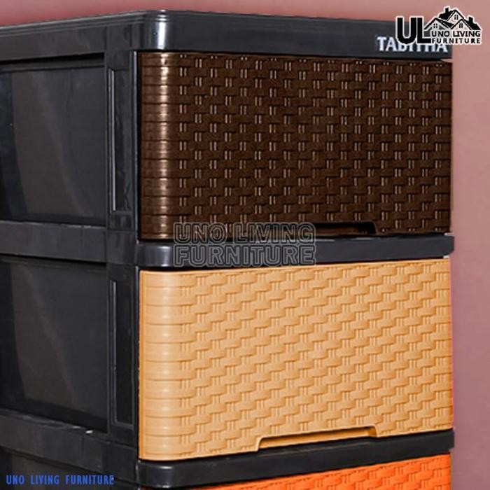 Lemari Laci Tabitha Lemari Plastik Pakaian Serbaguna Tabitha Laci Lemari Laci Pakaian Minimalis