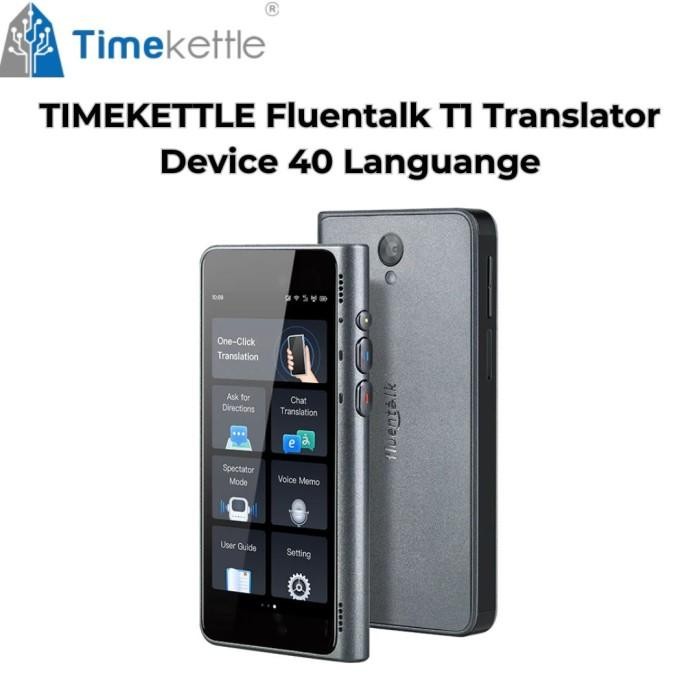 

Timekettle Fluentalk T1 Translator Device 40 Languange - Alat Penerjemah 40 Bahasa