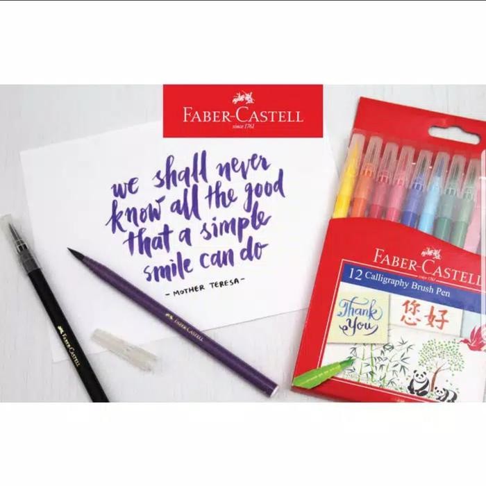 

Calligraphy Brush Pen Faber Castell