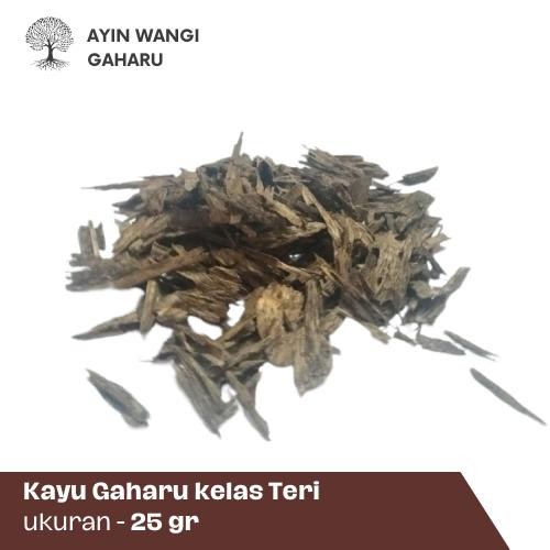 

KAYU GAHARU TERI ALAMI OUD ASLI SUMATERA - 25 GR