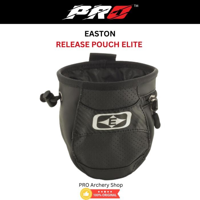 Easton Pouch Elite Release Black - Pocket - Tas / Bag Kecil Pada Quiver Panahan - Tas Pinggang