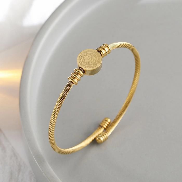 Gelang Medali Benediktus / Medali Wasiat Bunda Maria