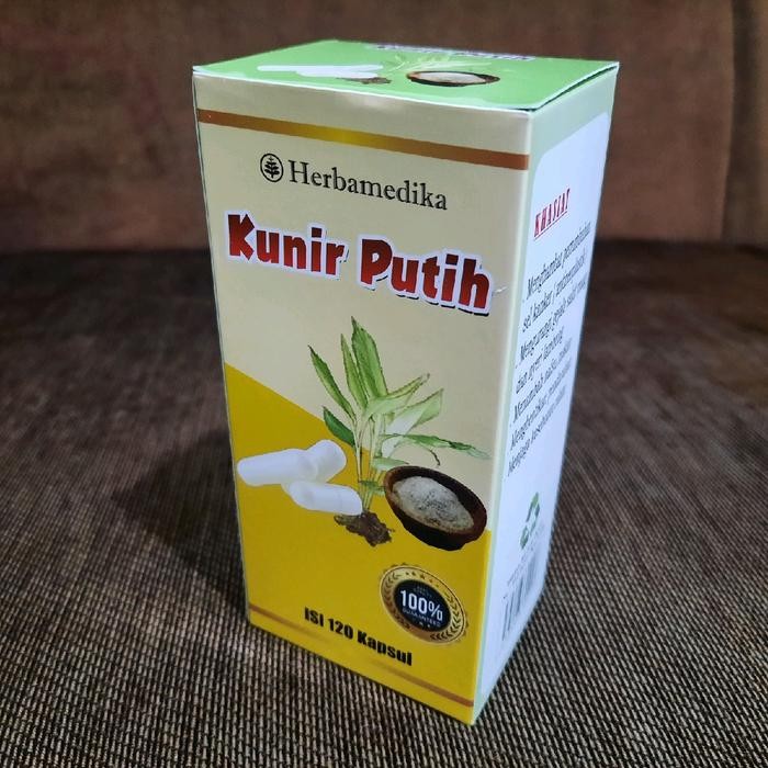 Obat Herbal Kapsul Kunir Putih Herbamedika