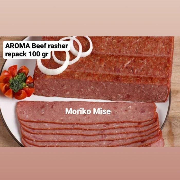 

(Expert) beef rasher soejasch / beef rasher aroma / smoked meat sliced - 110 gr