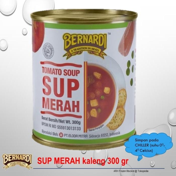 

(Expert) BERNARDI Sup Merah 300gr Kaleng
