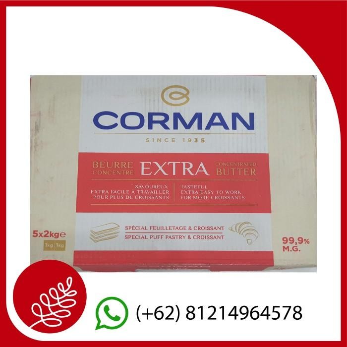 

(Expert) CORMAN SOLUTION SHEET BUTTER MF 99% 2KG / MAKANAN / SUSU / BUTTER / ME