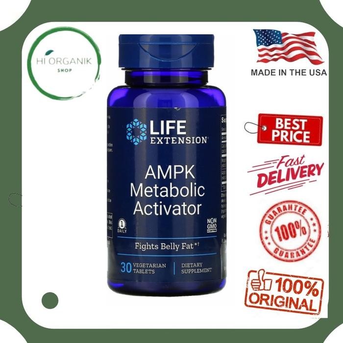 Life Extension AMPK Metabolic Activator (30) Fat Burner - weight loss