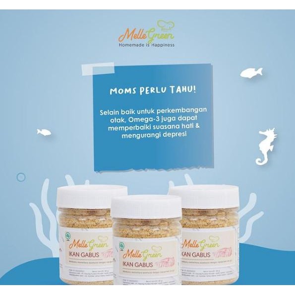 

(Expert) MELLEGREEN FOOD IKAN GABUS EKSTRAK 100% IKAN GABUS AMAN UNTUK ANAK