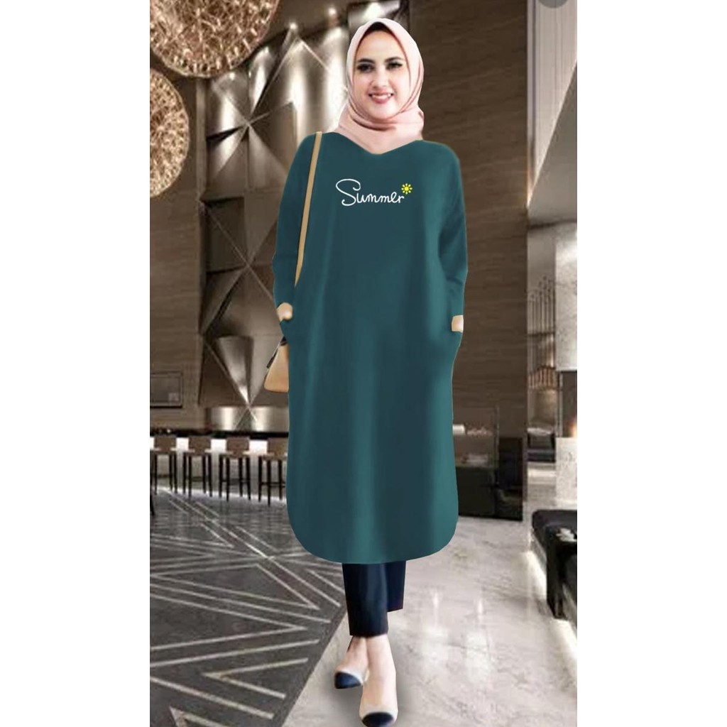 TUNIK MUSLIM /TUNIK KEKINIAN / TUNIK MURAH / TUNIK KAOS /TUNIK WANITA