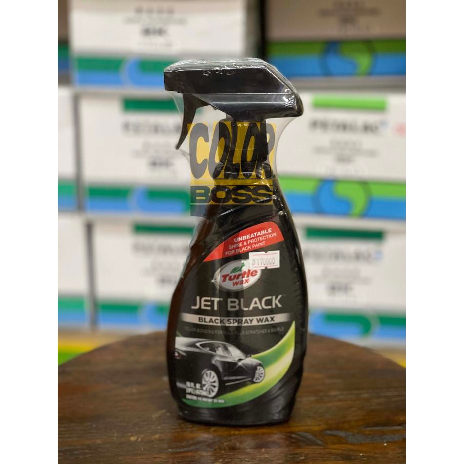 TURTLE WAX JET BLACK - BLACK SPRAY WAX