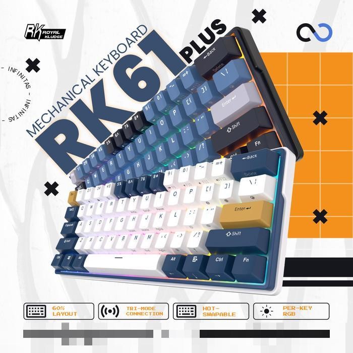 Royal Kludge RK61 / RK-61 Plus Hotswap Mechanical Keyboard