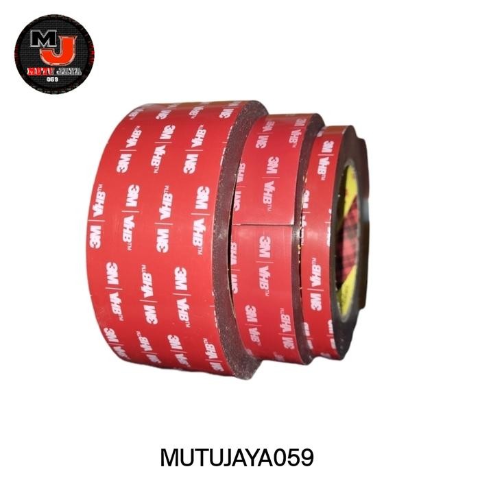 

Stok Baru Double Tape 3 M VHB Otomotif & Bangunan Perekat Liner Merah Kuat Original