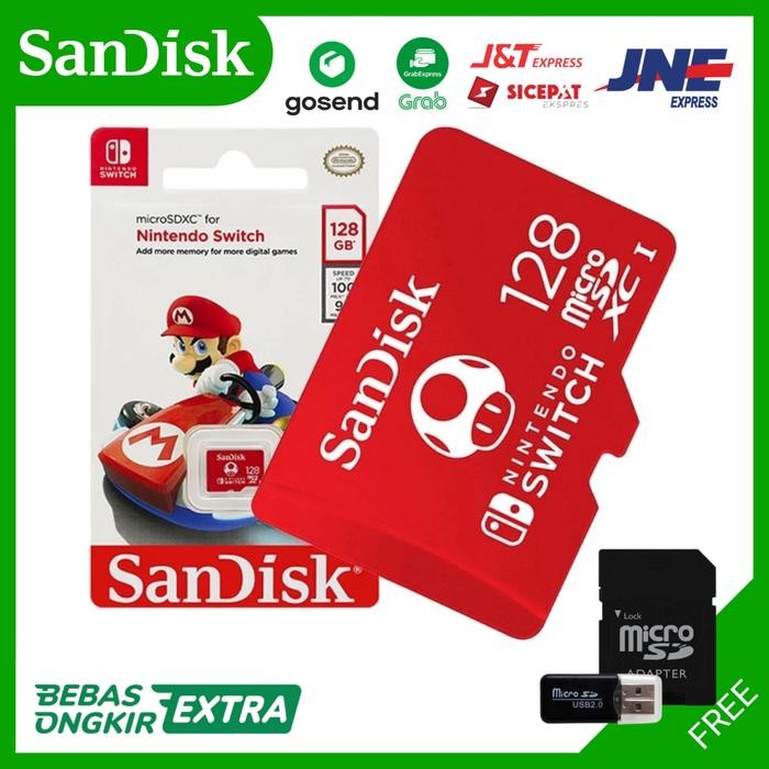 Kartu Memori Gaming microSD Card Nintendo switch 128 256 512 GB 1TB