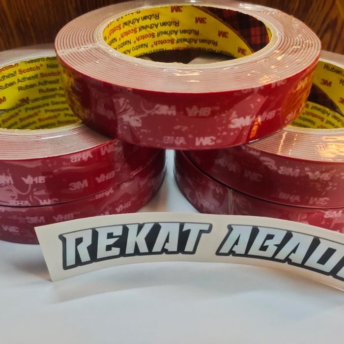 

Stok Baru double tape 3M VHB 4900 CAT otomotif noncup 24mmx4.5M original