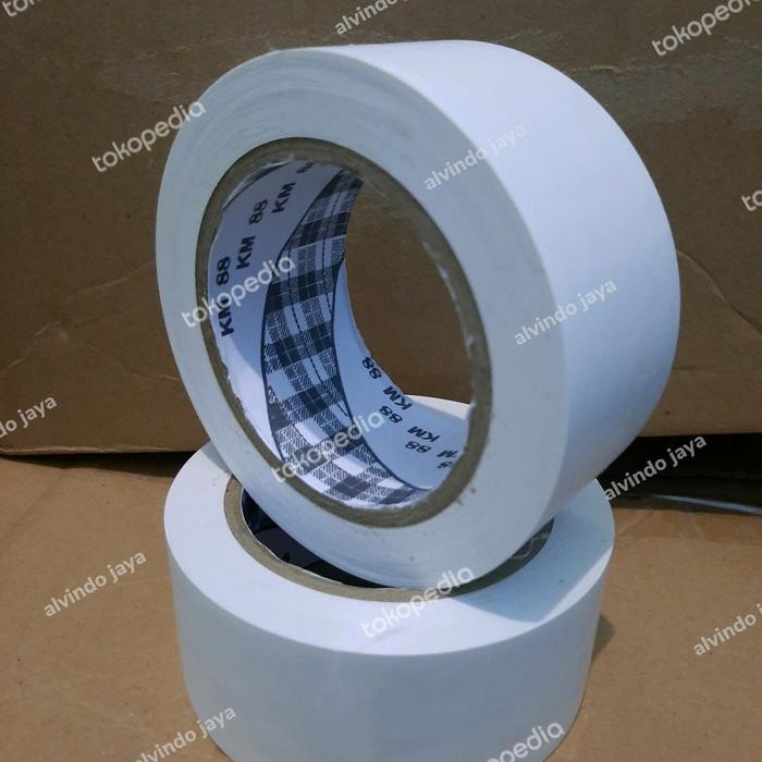 

Stok Baru KM88 Floor Marking Tape .2in x 33m. Putih