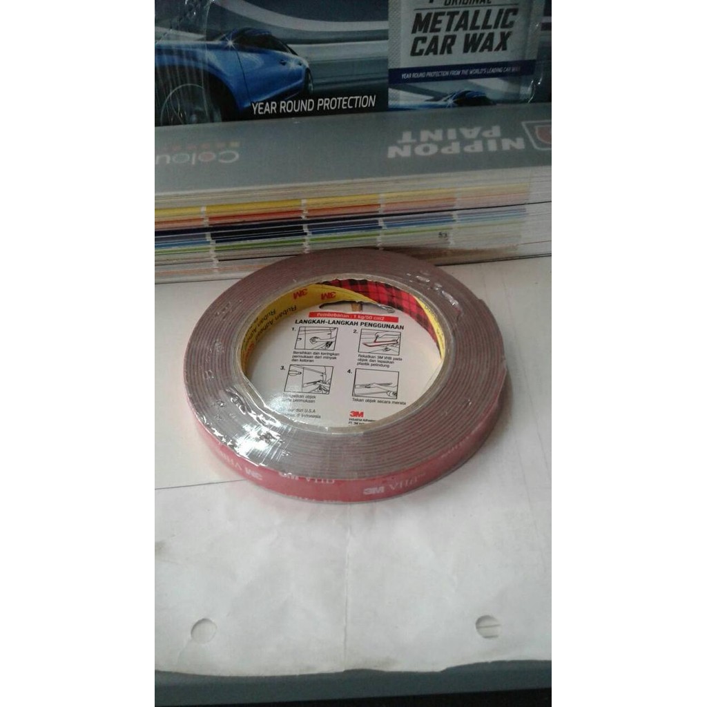 

Stok Baru PERMANENT DOUBLE TAPE 3M MADE IN USA