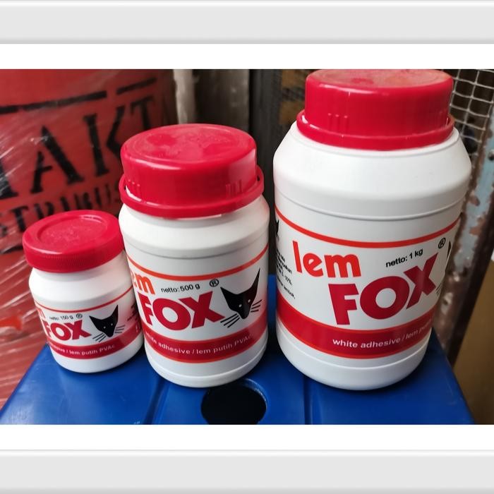 

Stok Baru lem fox pvac super kemasan botol