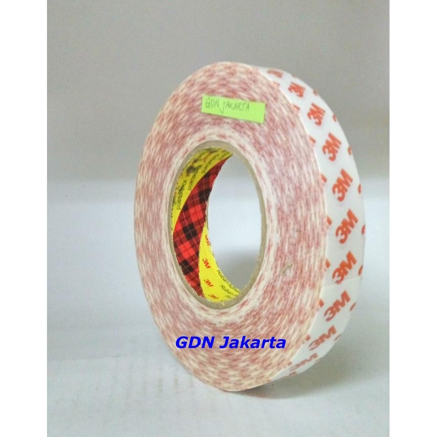 

Stok Baru 3M Double Coated Tissue Tape 9007 , 1 inch x 50 meter