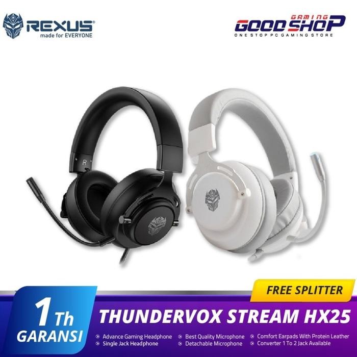 Rexus Thundervox Stream HX25 - Gaming Headset