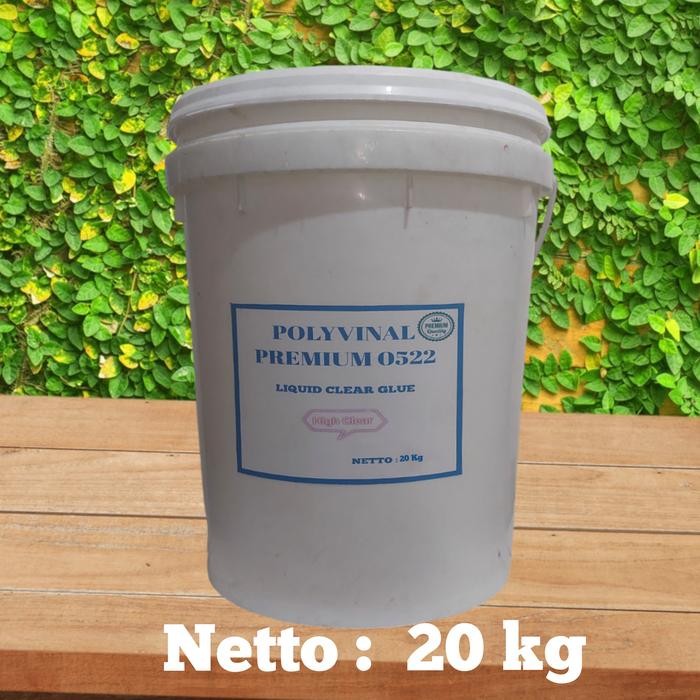 

Stok Baru LEM SLIME CLEAR GLUE 20 kg bening PVA Lem sekolah