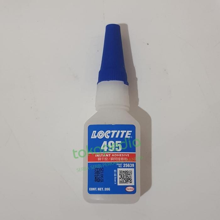 

Stok Baru LOCTlTE 495 ORIGINAL - LEM SERBAGUNA LOCTlTE 495 20 gram