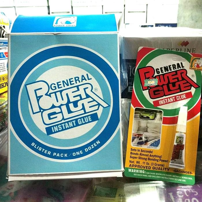 

Stok Baru Lem Power Glue General ( isi 12 pcs )