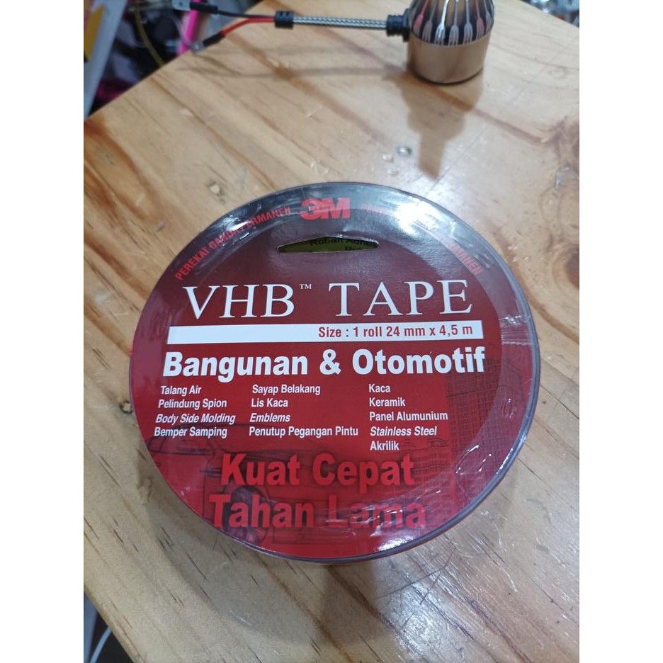 

Stok Baru Double Tape 3M VHB 24 MM Double FOAM Tape ORIGINAL
