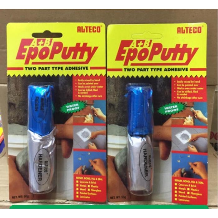 

Stok Baru Alteco EpoPutty 50g / Lem Alteco EpoPutty 50g