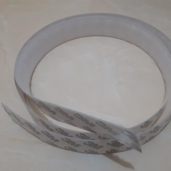 

Stok Baru velcro tape 3m halus loop putih