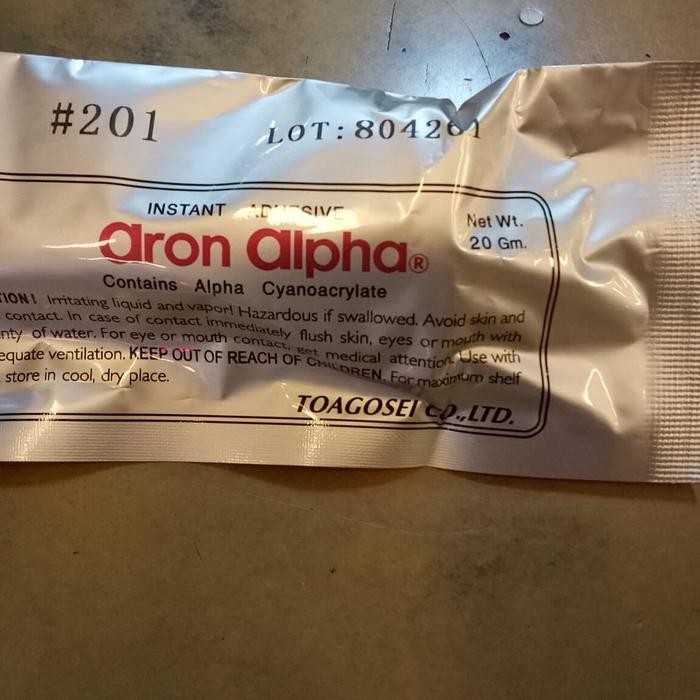 

Stok Baru Instant Glue Aron Alpha 20gram
