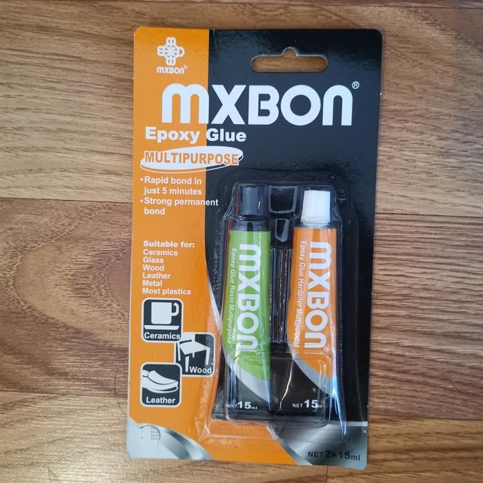

Stok Baru Lem Epoxy Mxbon Lem Serbaguna Rapid 15ML