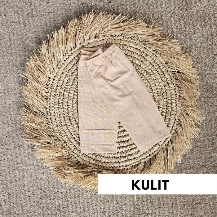 Manset Tangan Wanita Pria Hijab Pendek Siku Premium Muslim Bahan Rayon