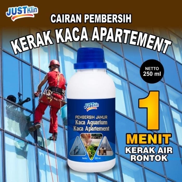 Cairan Pembersih Jamur Kerak Kaca Apartment Kaca Jendela Rumah
