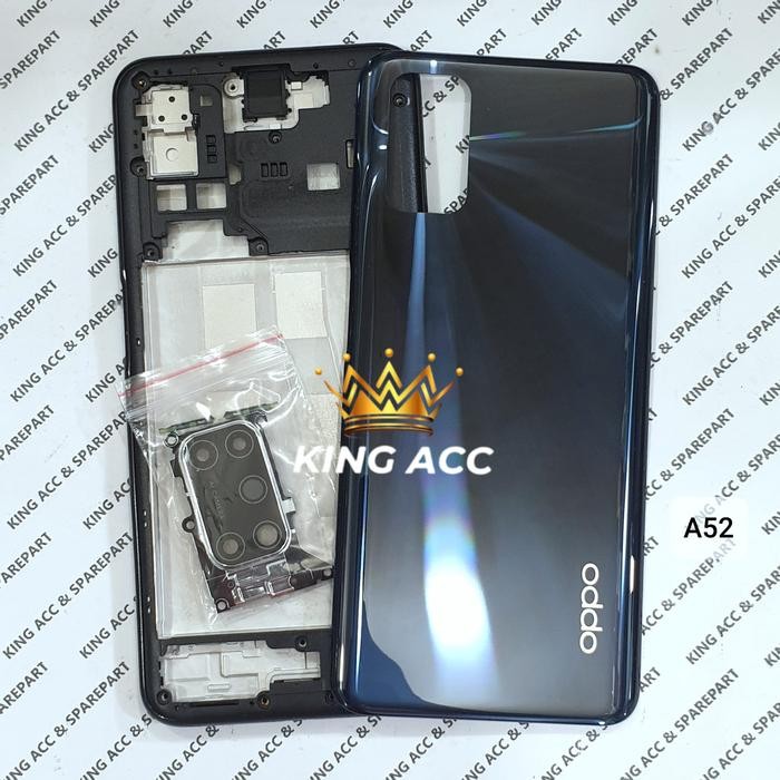 CASING HOUSING FULLET TUTUP BELAKANG OPPO A52 / A92 2020 ORIGINAL